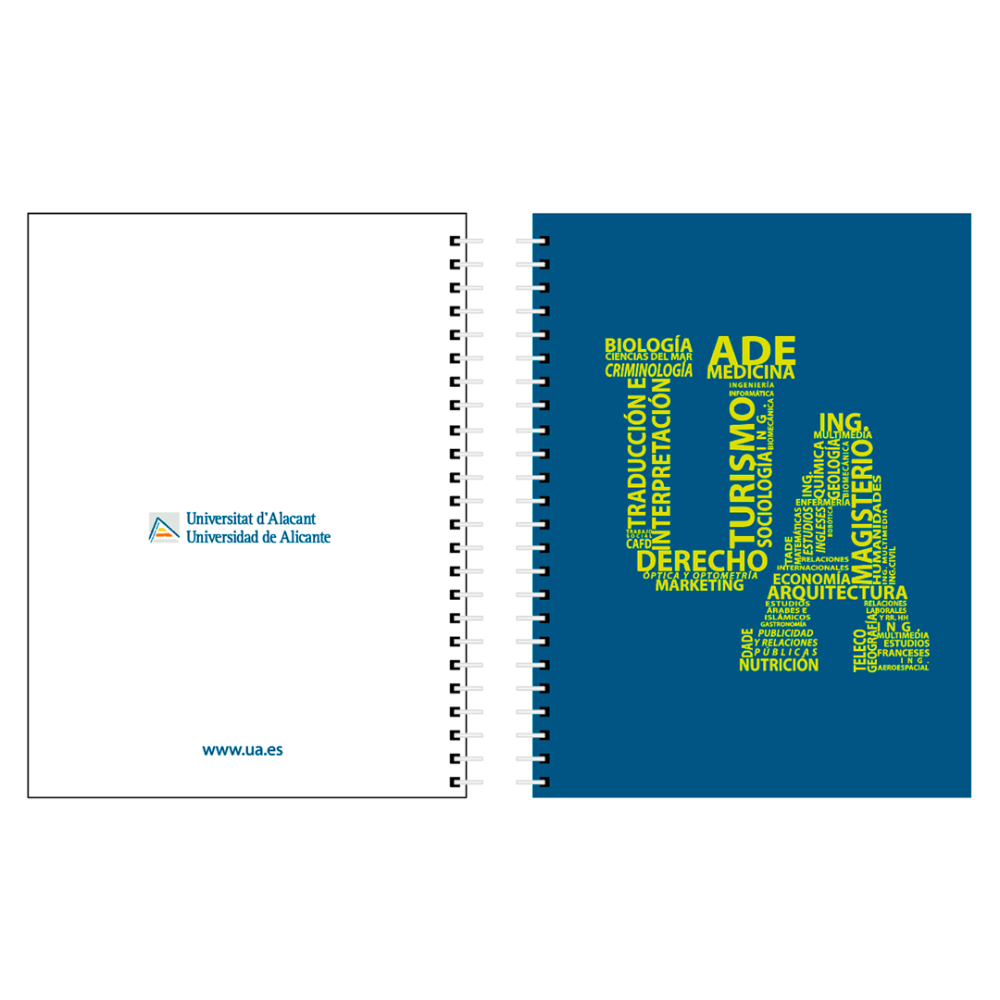 Libreta todo color portada y contraportada 15 x 20