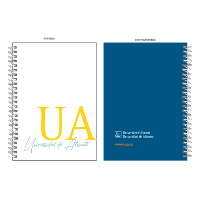 Libreta todo color portada y contraportada 17 x 24