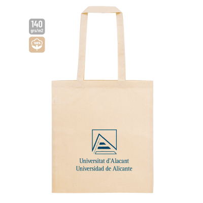 Bolsa tote algodón 100% 140gr beige neutro