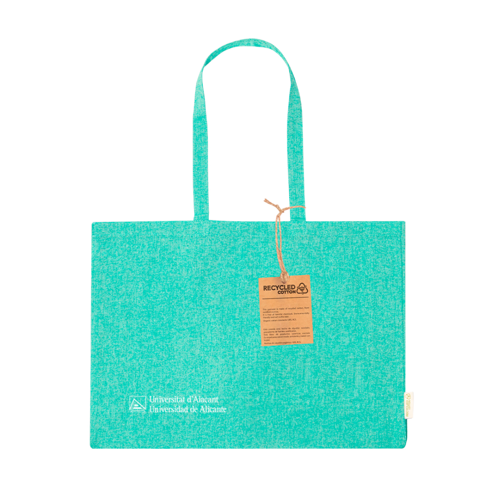 Capazo bolsa algodón reciclado 220gr