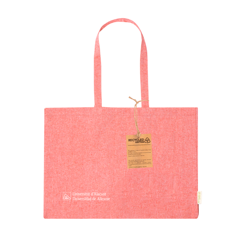 Capazo bolsa algodón reciclado 220gr