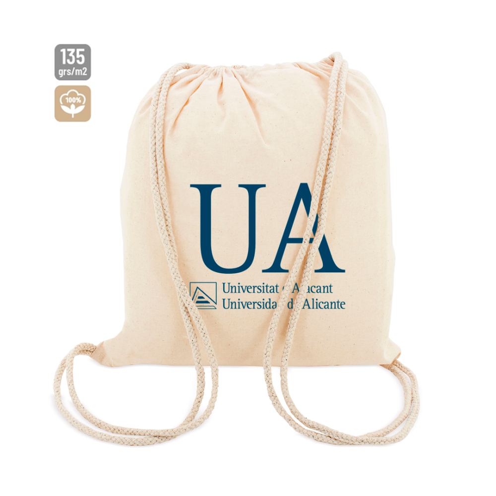 Mochila algodón 135gr