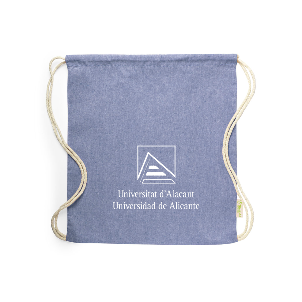 Mochila colores algodón reciclado 120gr