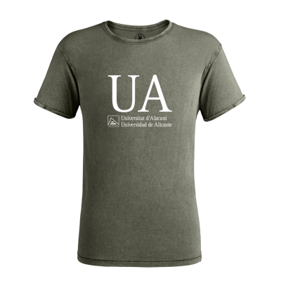 Camiseta hombre efecto jeans