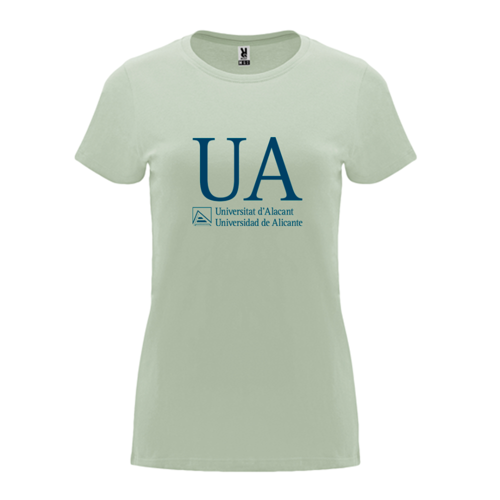 Camiseta mujer entallada algodón