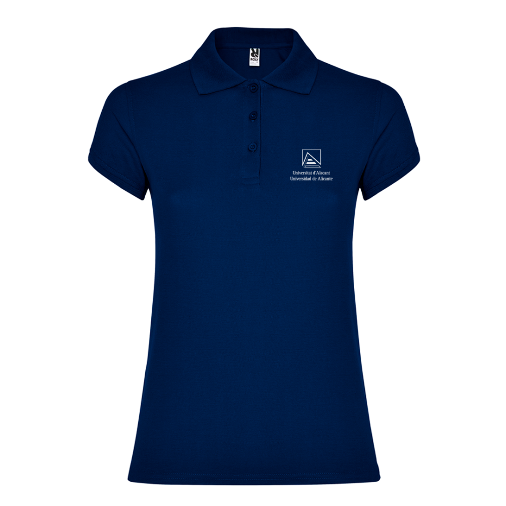 Polo mujer algodón piqué