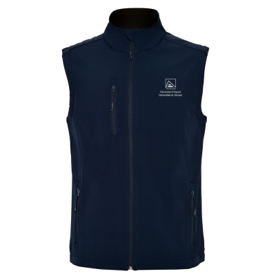 Chaleco hombre softshell marino