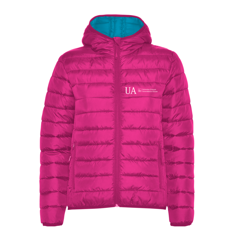 Chaqueta tacto pluma mujer