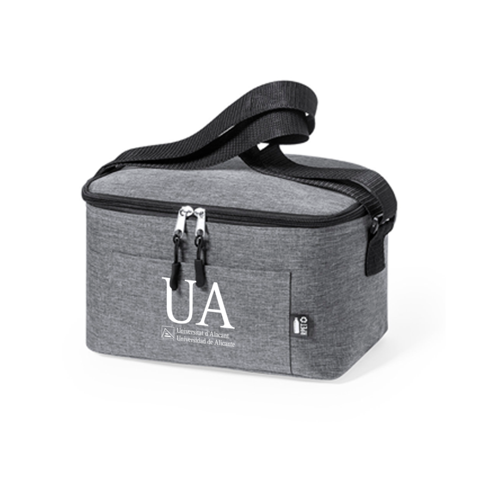 Nevera poliéster 600D RPET efecto melange