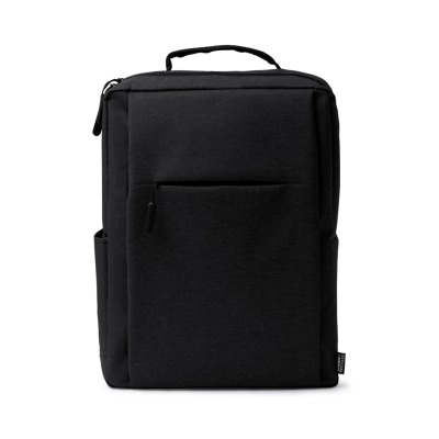 Mochila poliéster 600D RPET acabado jaspeado, para portátil 15"