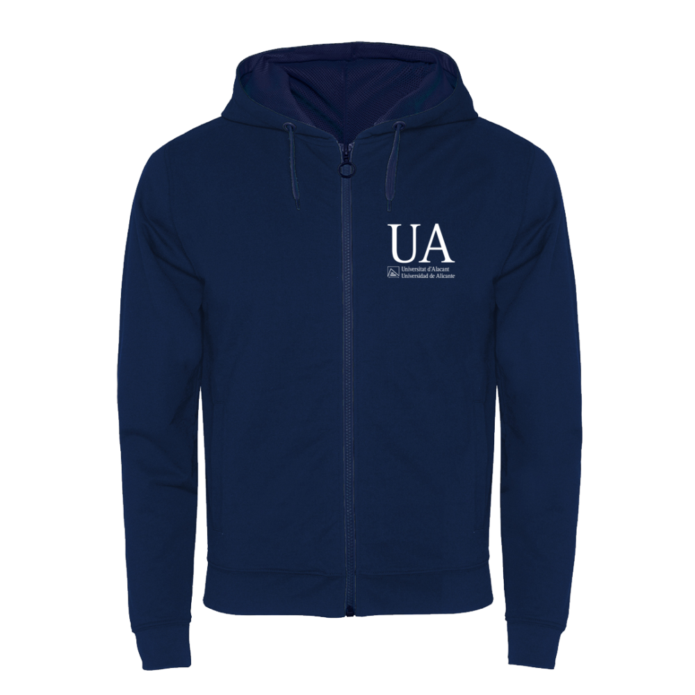 Sudadera hombre cremallera y capucha