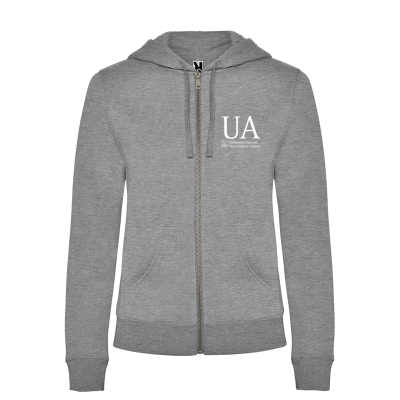 Sudadera mujer cremallera y capucha