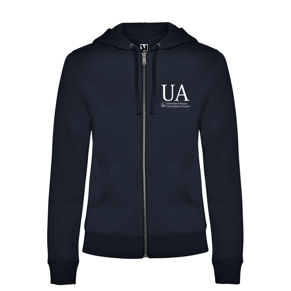 Sudadera mujer cremallera y capucha