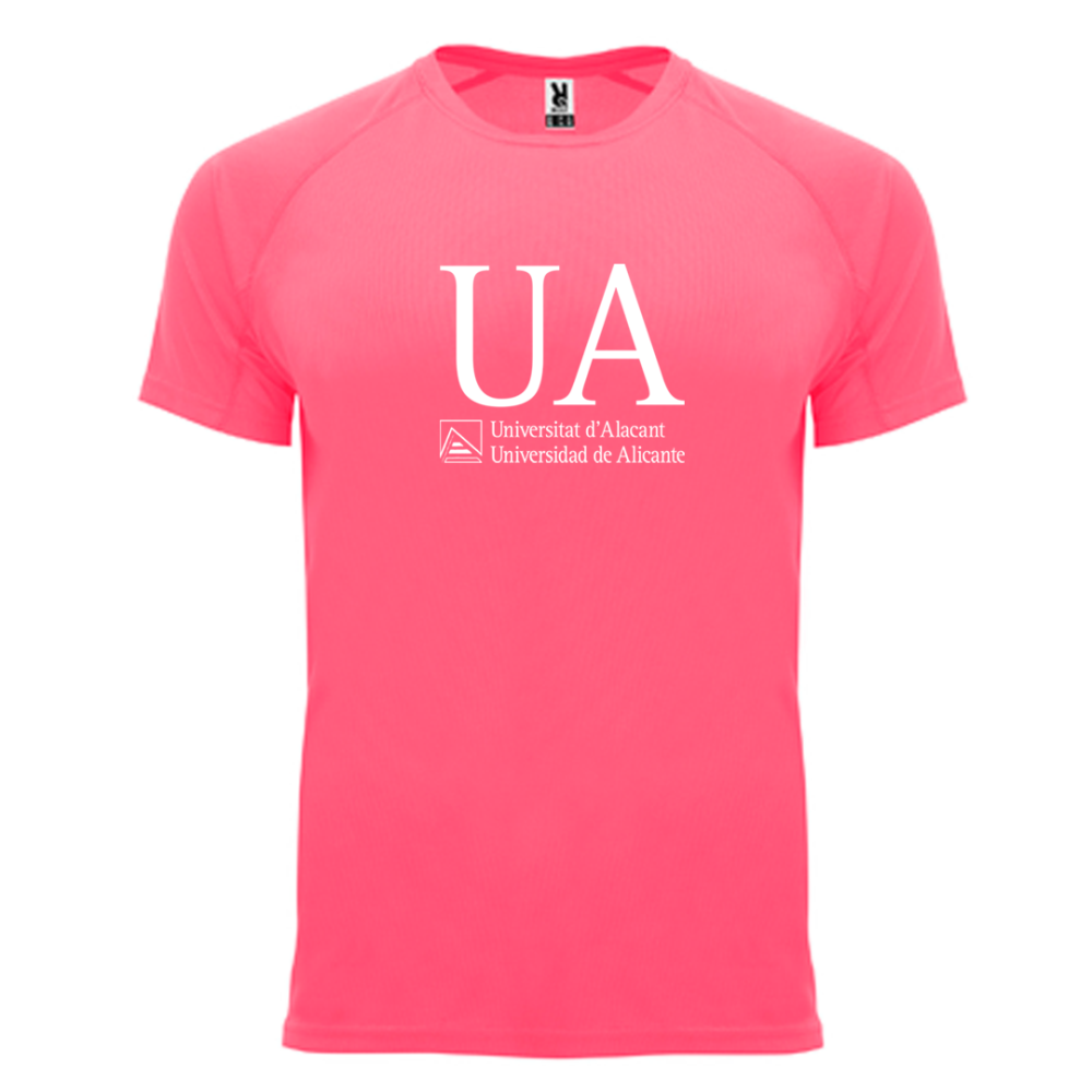 Camiseta técnica manga ranglán transpirable