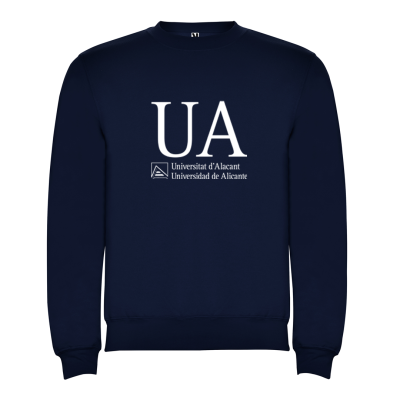 Sudadera clásica cuello redondo mod "UA"