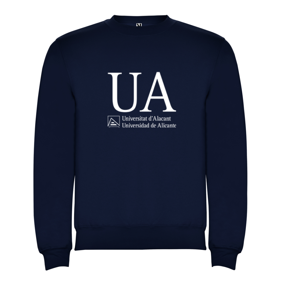 Sudadera clásica cuello redondo mod "UA"