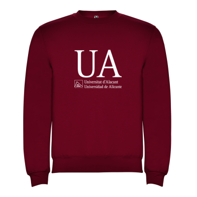 Sudadera clásica cuello redondo mod "UA"