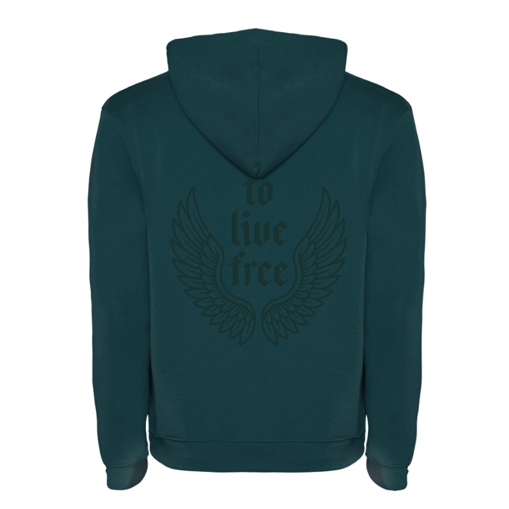 Dessuadora "hoodie free"