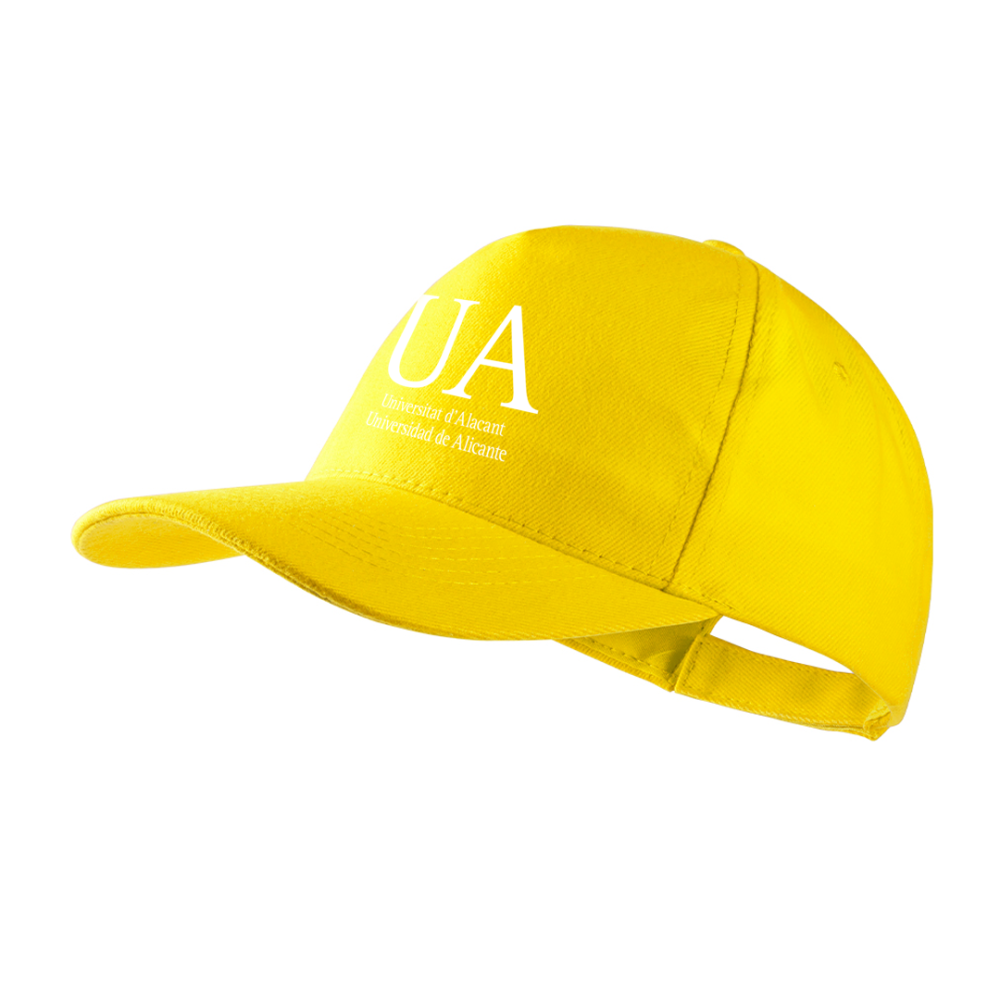 Gorra 5 paneles algodón peinado