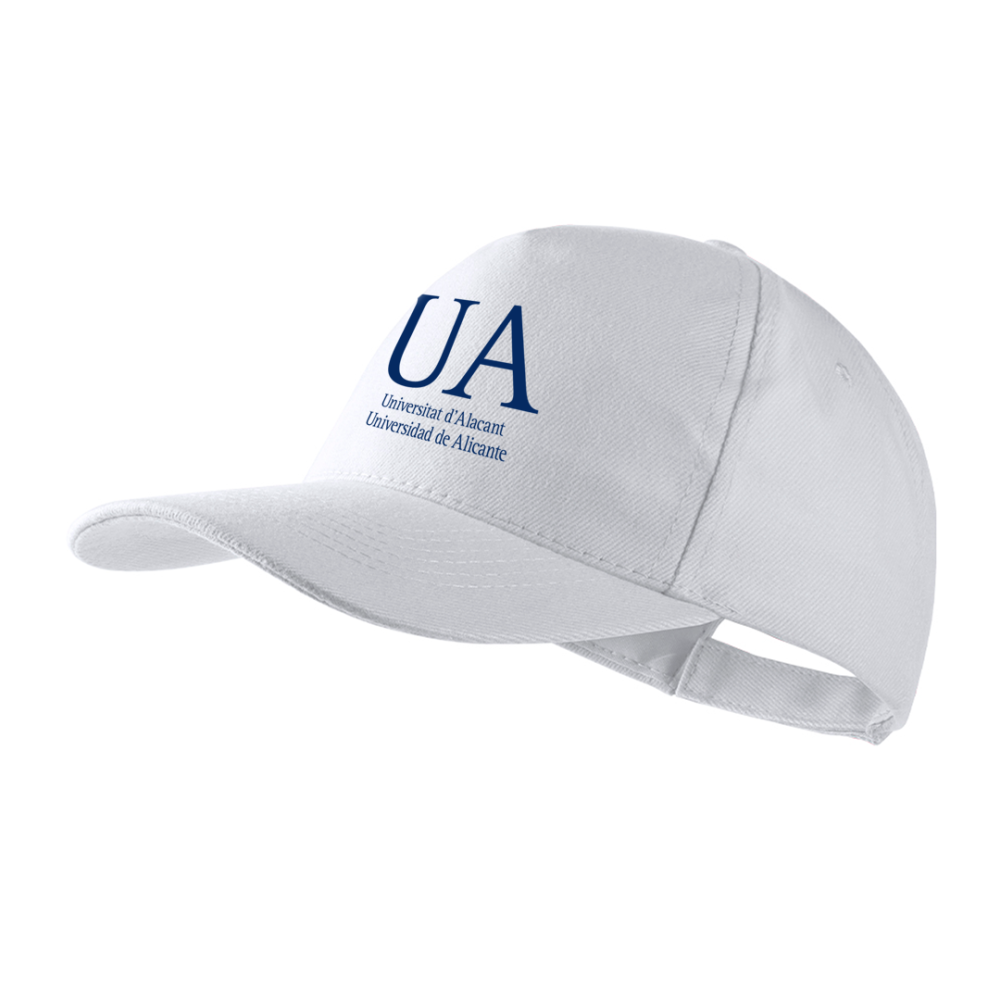 Gorra 5 paneles algodón peinado